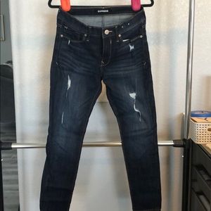 Express stretch Legging Mis-Rise Jean